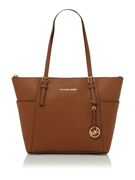 michael kors brown bag uk|Michael Kors brown tote bag.